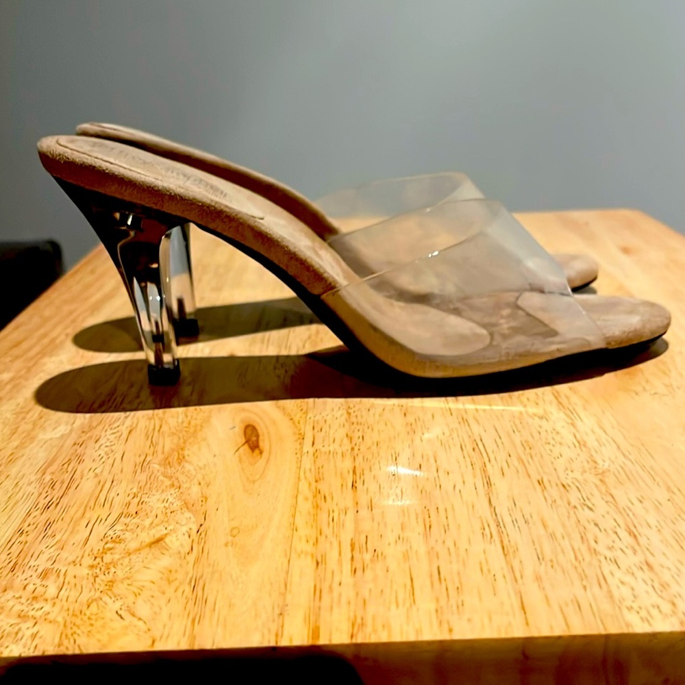 Jeffrey Campbell transparent heels